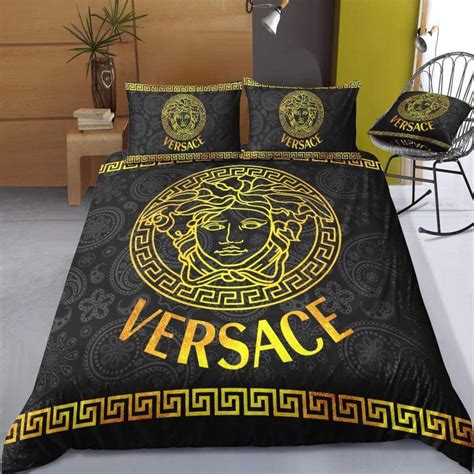 designer bedding sets versace|Versace look a like bedding.